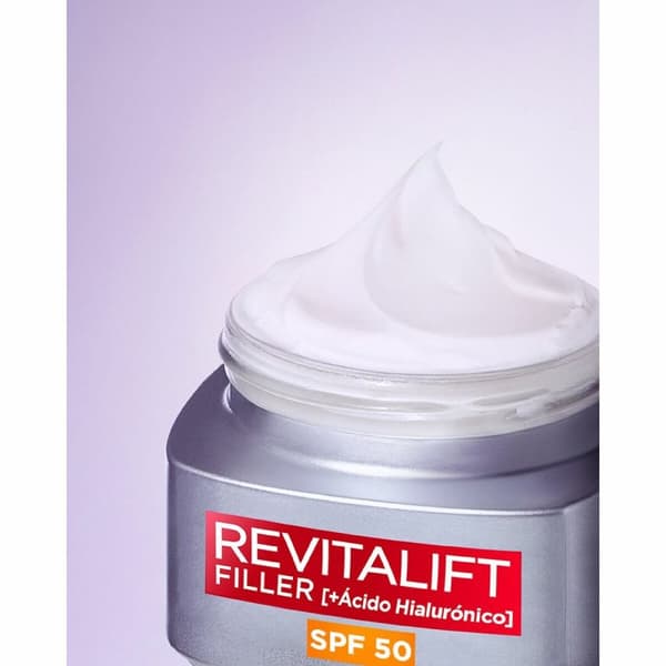 Ansiktskräm L'Oreal Make Up Revitalift Filler 50 ml Spf 50