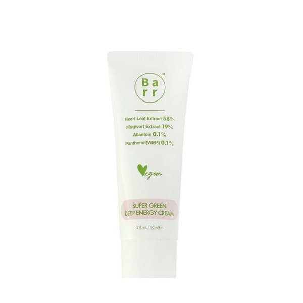 Fuktgivande ansiktskräm Barr Super Green Deep Energy (60 ml)