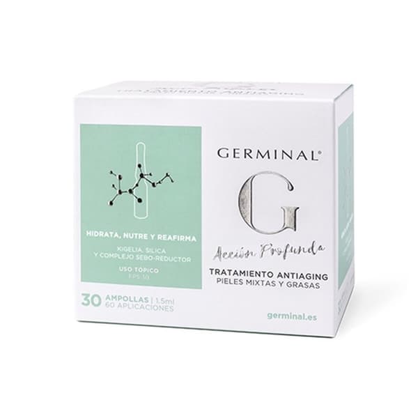 Anti-ageing kiinteyttävä tiiviste Germinal Acción Profunda 1,5 ml