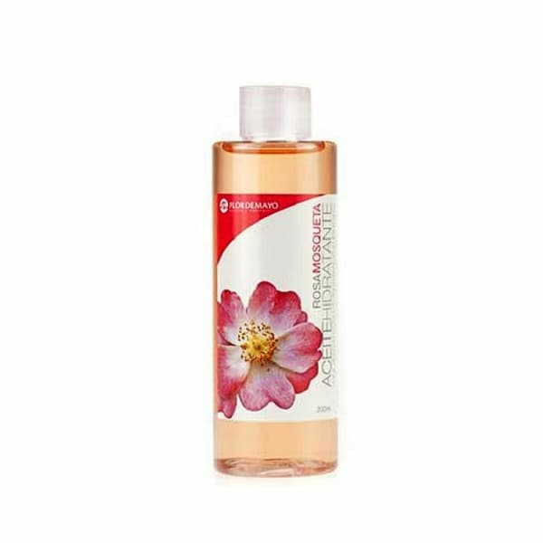 Kosteuttava öljy Flor de Mayo Aceite Corporal Ruusunterälehti 200 ml