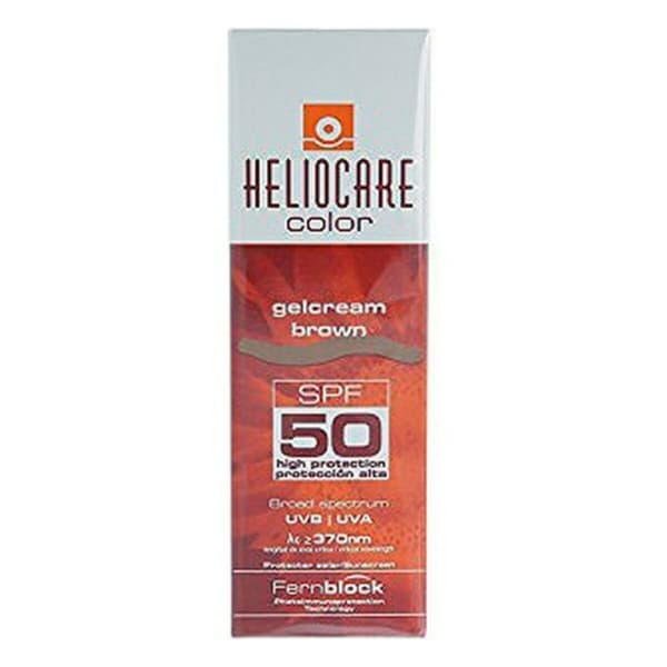 Fugtighedscreme med Farve Color Gelcream Heliocare SPF50 Spf 50 - 011 - Brown