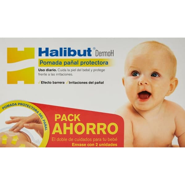 Beskyttende blecreme Halibut Dermo H 2 x 45 g Salve