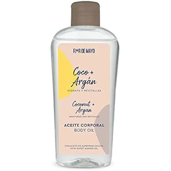 ACEITE CORPORAL återfuktande kokos och argan 200 ml