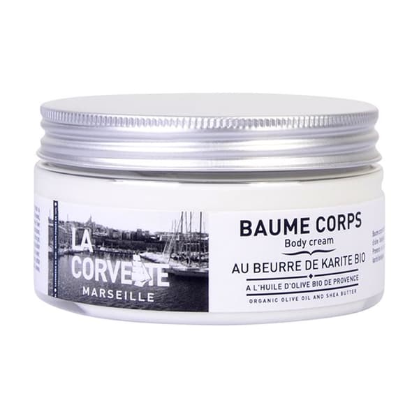 Body Balm - La Corvette - 200ml - Ekologisk olivolja - Ekologisk sheasmör - Parabenfri