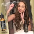 Miniatyrbild 4 av 4: Nanoil Castor Oil – naturlig, kallpressad och oraffinerad ricinolja för ansikts-, kropps- och hårvård