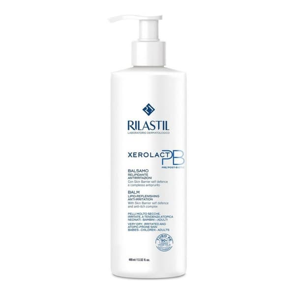 Balsam som lindrar kloda och irritation Xerolact PB Rilastil D29065100 400 ml
