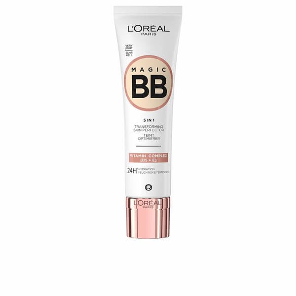 Hydrerande kräm med färg L'Oreal Make Up Magic Bb Ljus ton Spf 10 30 ml (30 ml)