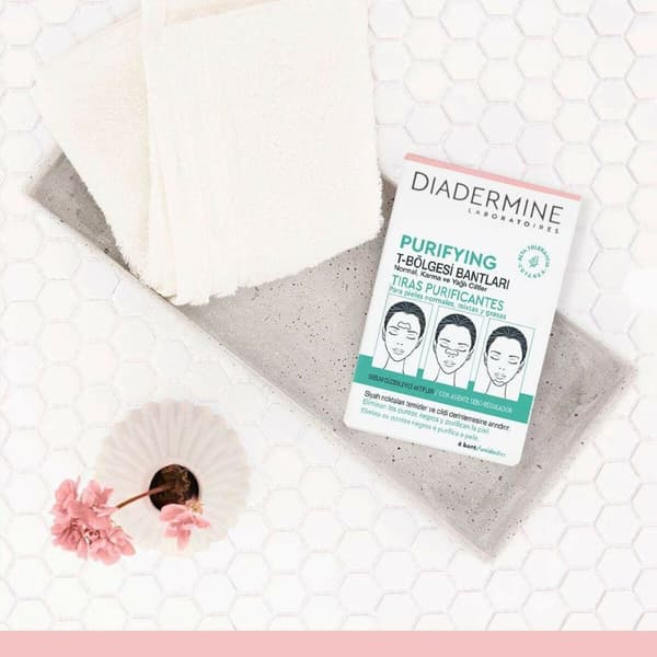 Behandling acne Diadermine Tiras Purificantes
