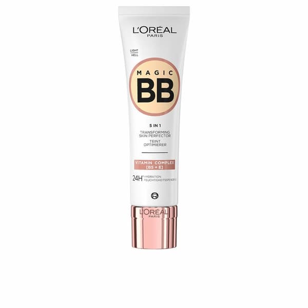 Fugtighedscreme med Farve 02 Light L'Oreal Make Up Magic Bb Klar Spf 10 30 ml