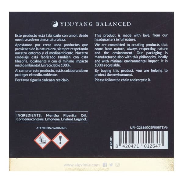 Eterisk olje Peppermint Alqvimia TP-8420471012647_1235-186_Vendor (10 ml)