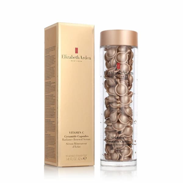 Lysgjørende Serum Elizabeth Arden Ceramide Vitamine C Kapsler 90 enheter