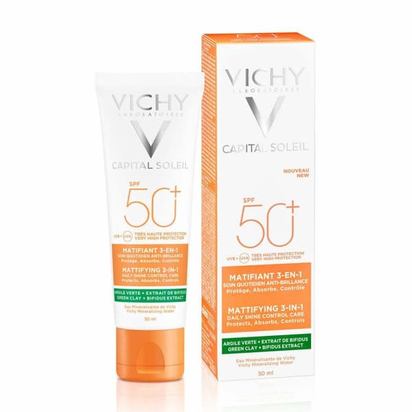 Ansiktskrem Vichy Capital Soleil Følsomhud 50 ml Spf 50 SPF 50+