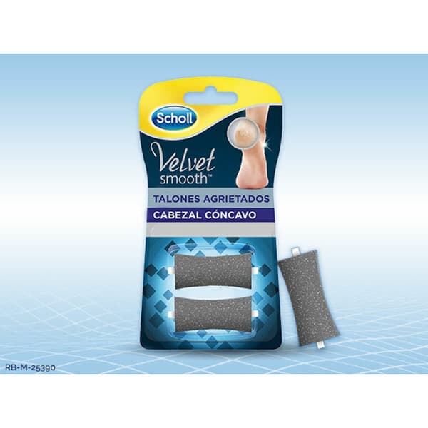 Fot-eksfoliator Scholl Velvet Smooth (2 enheter)