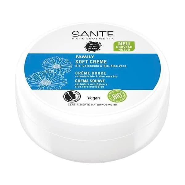 SANTE - Ekologisk kalendula & ekologisk aloe vera familj fuktgivande kräm 150 ml kräm