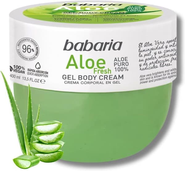 BABARIA ALOE FRESH BODY CREAM GEL 400ML - Cosmetica Unisex - BABARIA