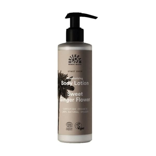 Gentle Ginger Body Lotion - URTEKRAM - 245 ml - Återfuktande och närande - Parabenfri