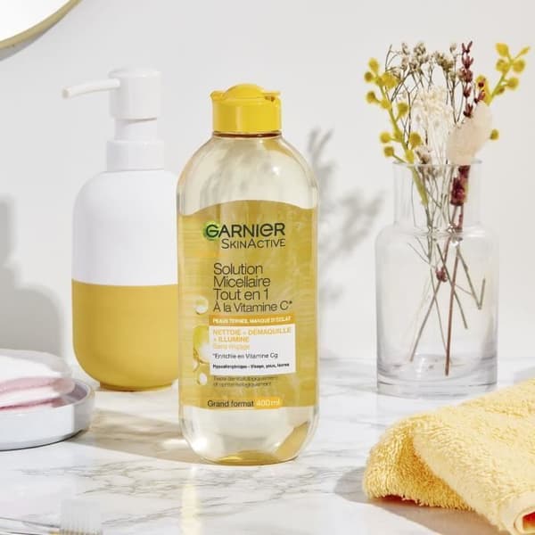 GARNIER Skin Active Micellar Solution Allt i 1 - Vitamin C - 400 ml