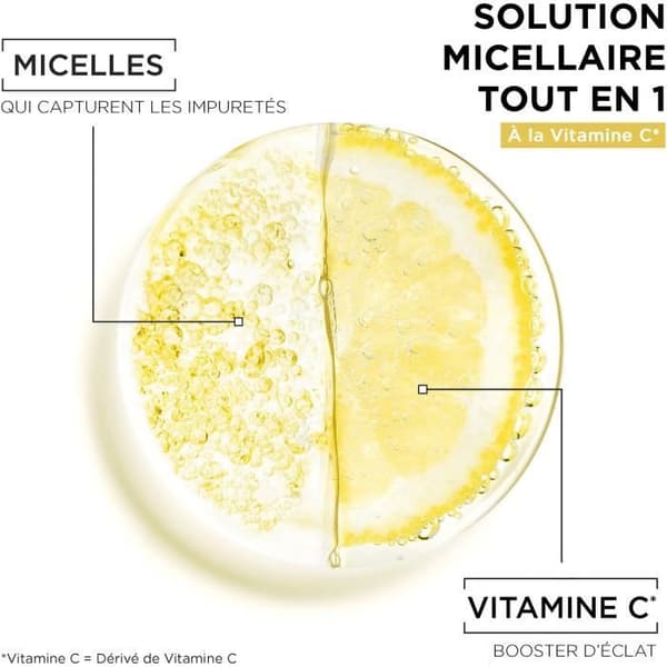 GARNIER Skin Active Micellar Solution Allt i 1 - Vitamin C - 400 ml