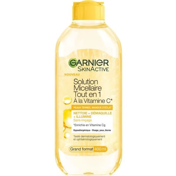 GARNIER Skin Active Micellar Solution Allt i 1 - Vitamin C - 400 ml