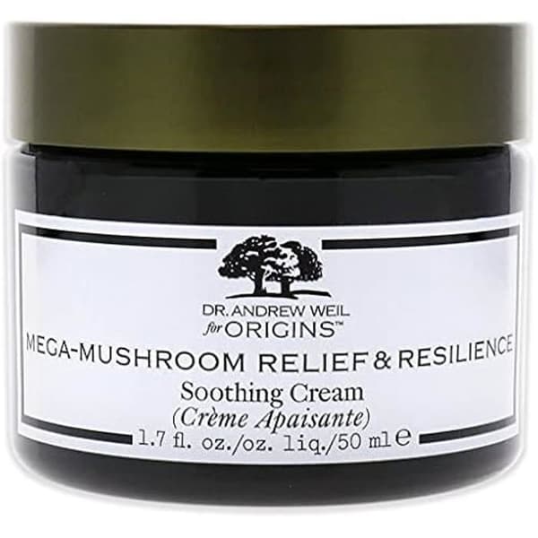 Dr Andrew Weil för Origins Mega-Mushroom Relief and Resilience Soothing Cream for Unisex - 1,7 oz