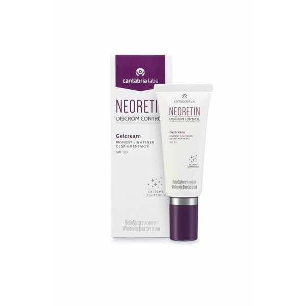 Pigmenttivirheitä hoitava voide Neoretin Discrom Control Spf 50 40 ml