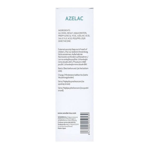 Behandling akne Sesderma Azelac Ansiktslotion 100 ml