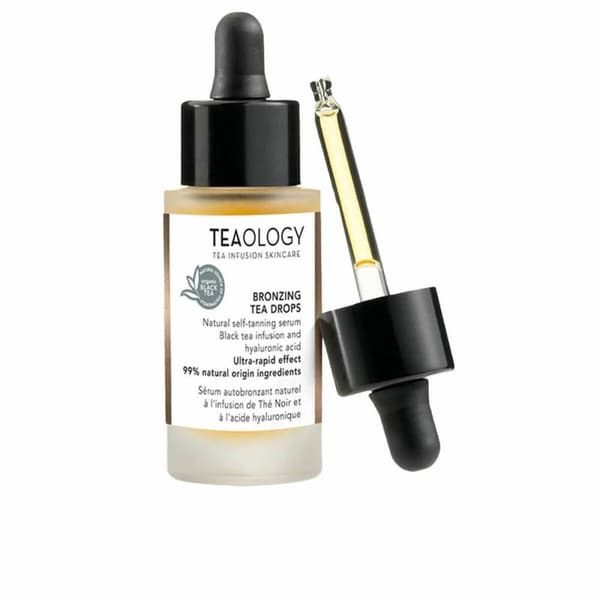 Kasvoseerumi Teaology Aurinkopuuteri Musta tee (30 ml)