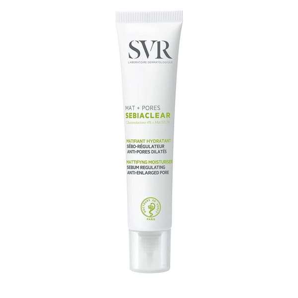 Huokosia pienentävä voide SVR Sebiaclear Mattaviimeistely 40 ml