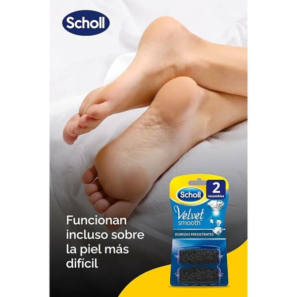 Jalkakuorinta Scholl Velvet Smooth (2 osaa)
