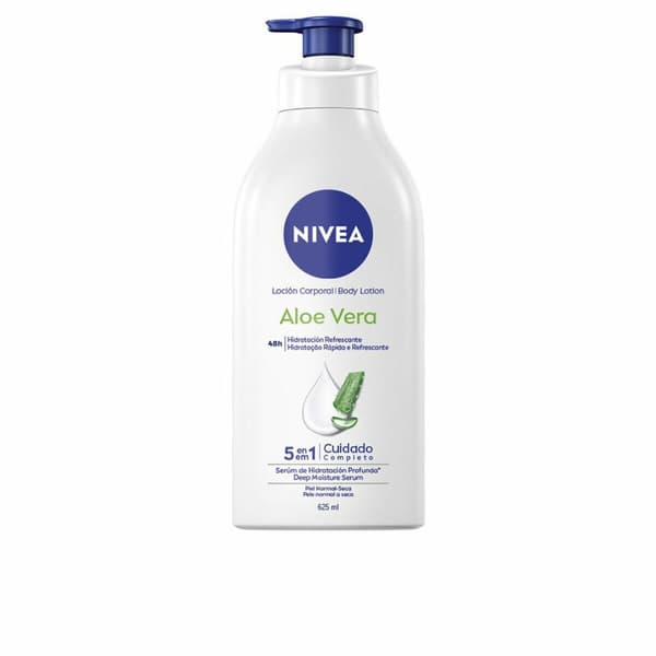 Vartaloemulsio Nivea   Aloe vera