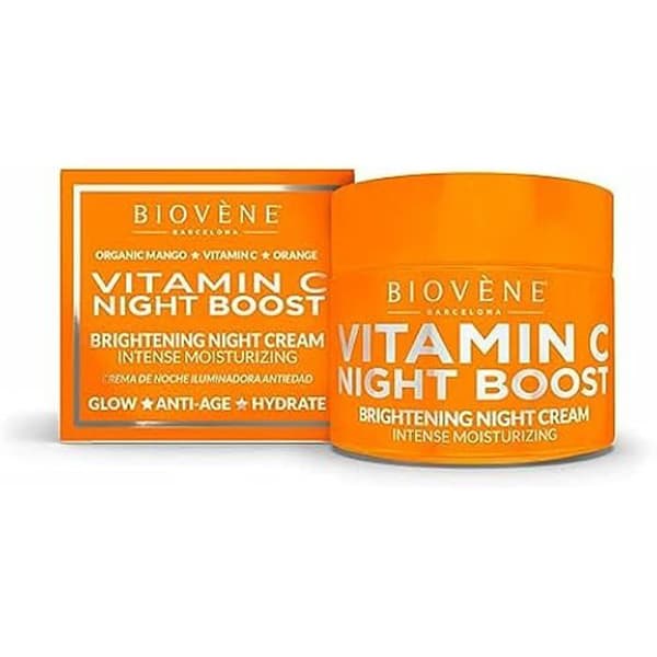 VITAMIN C NIGHT BOOST ljusande nattkräm intensiv återfuktande 50 ml