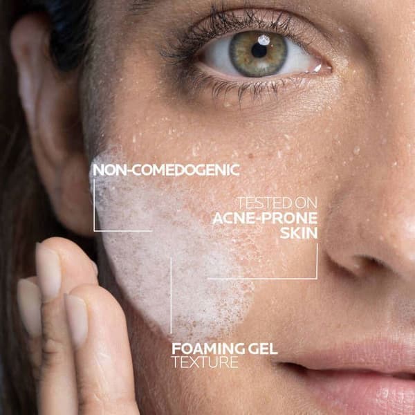 La Roche-Posay - Skumgel Effaclar - 400ml - Fet hud - Akne - Påfyllning