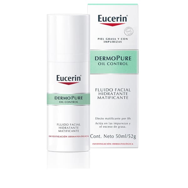 DERMOPURE oil control mattifying moisturizing facial fluid 50 ml
