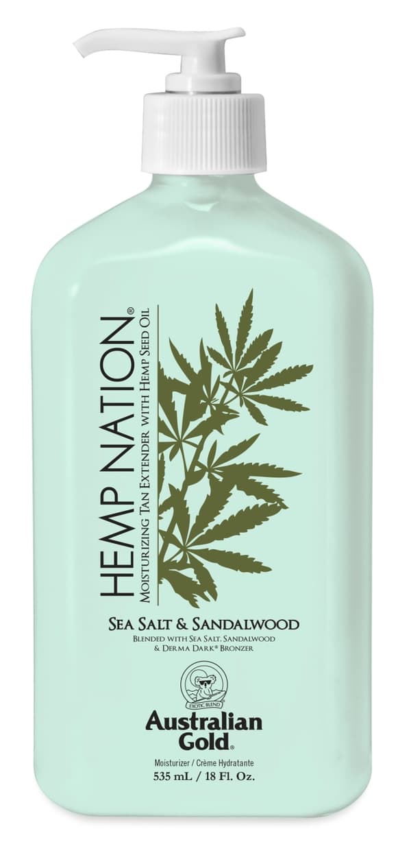 Australian Gold Hemp Nation Merisuola & Sandalwood Tan Extender Body Lotion 535 ml