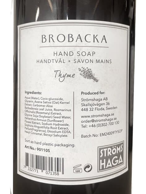 Hand Soap Brobacka Thyme