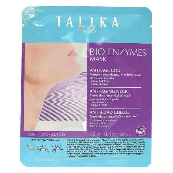 Ansiktsmask Talika BIO ENZYMES 12 g Anti age Hals