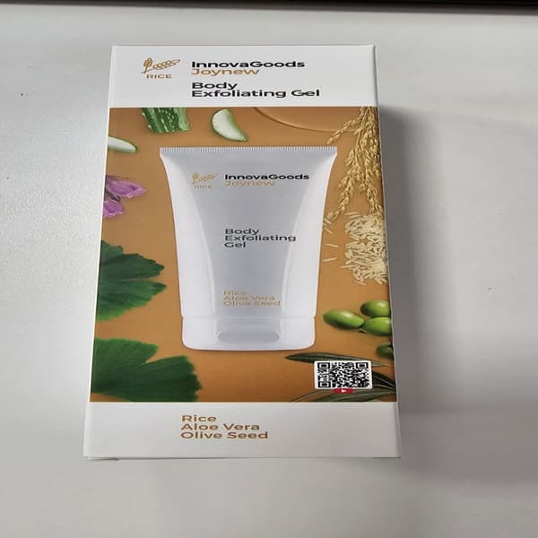 Kuoriva vartalogeeli Rice Joynew InnovaGoods 200 ml