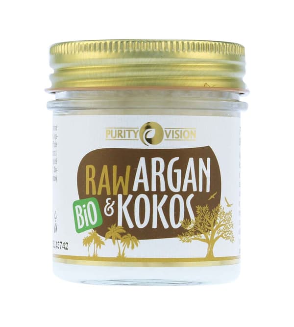 Purity Vision Raw Bio arganový olej s kokosem 120 ml