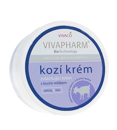 VivaPharm Emollient Face&Body Cream with Goats Milk W 250ml