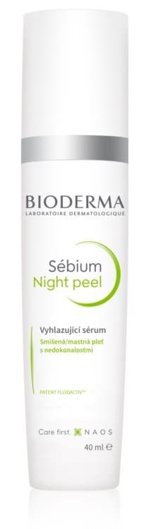 Bioderma Sébium Night Peel night exfoliating serum against skin imperfections 40 ml