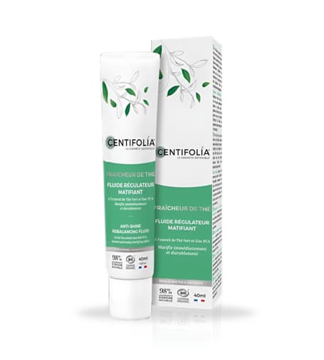 Centifolía Fraicheur De Thé balancing fluid against skin shine 40 ml