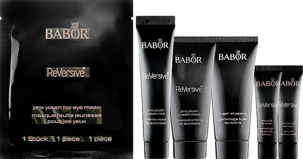 Babor® Reversive Treatment Set (ReVersive Pro Youth Serum, Pro Youth Cream Rich, Pro Youth Eye Cream, Pro Youth Cream Mask, Pro Youth Foil Eye Mask)