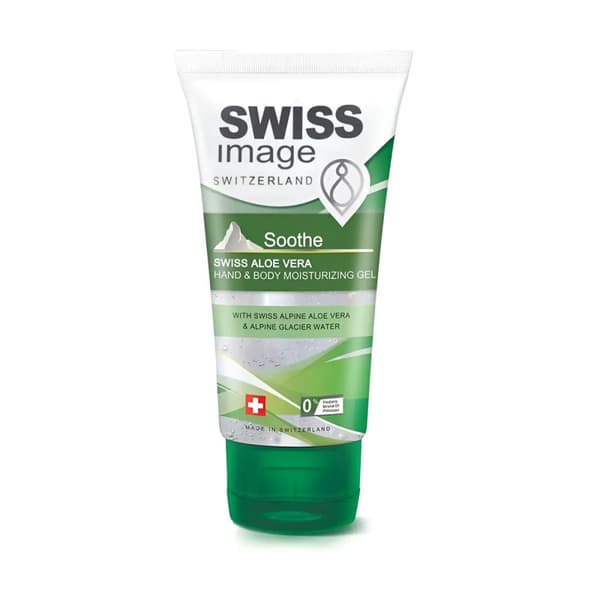 Swiss Image® Aloe Vera fugtgivende gel til hænder og krop 75 ml