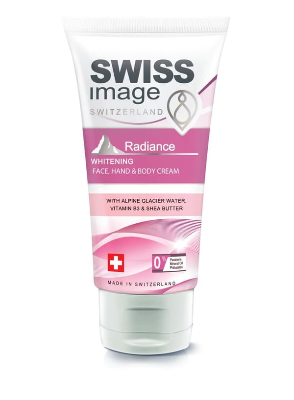 Swiss Image® Radiance Whitening ansigts-, hånd- og kropscreme 75 ml