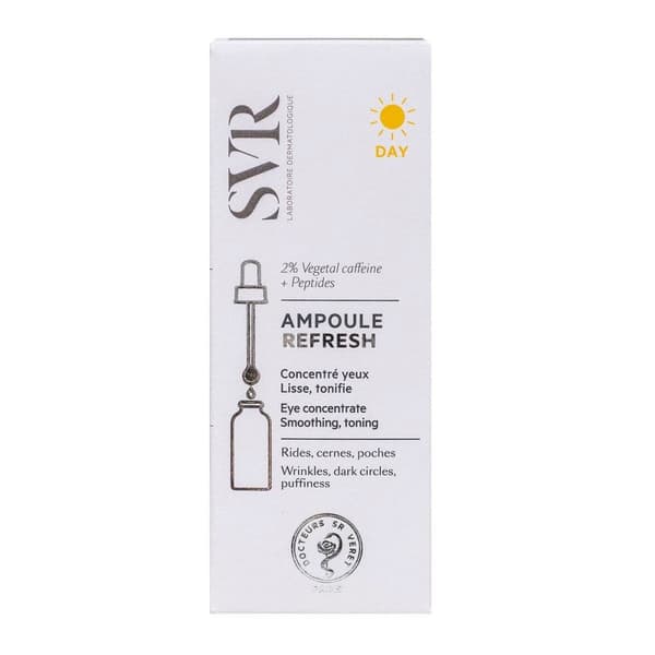 SVR® Ampoule Refresh Smoothing Toning Ögon Koncentrat 15ml