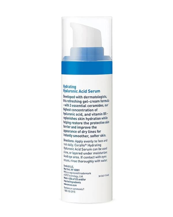 CeraVe® Hydrating Hyaluronic Acid Serum 30 ml