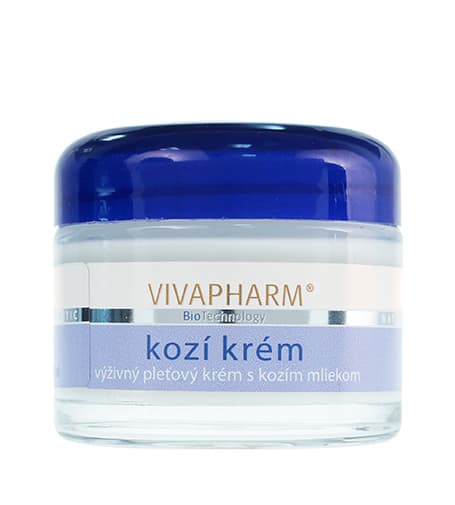 VivaPharm Kozí krém nourishing skin cream with goat's milk 50 ml
