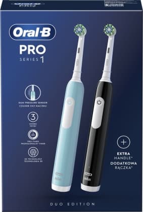 Elektrisk tandborste, D305.523.3H Pro Series 1 + Duopack, Oral-B