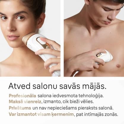 IPL-karvojen poisto, PL5146 Silk-expert Pro 5 IPL, Braun