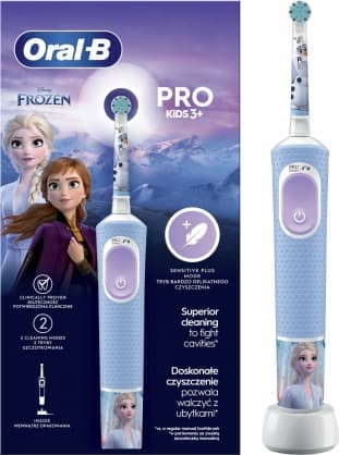 Elektrisk tannbørste D103.413.2K Vitality PRO Kids 3+ Frossen, Oral-B